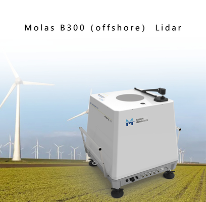 Variação da temperatura a pouca distância do mar -40℃ do funcionamento do lidar do vento dos Molas B300 Doppler ~ 50℃