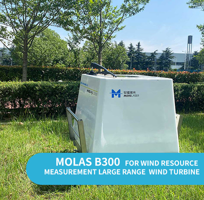 Turbina eólica do lidar da escala dos Molas B300 grande para a medida do recurso do vento