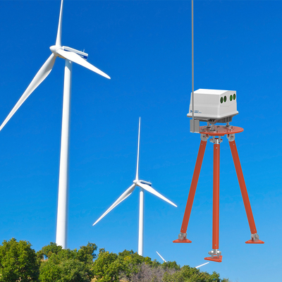 Lidar de última geração para medição de energia eólicaLayer 10 IP Data Unit IP54/65