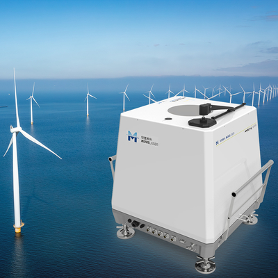 Sistema de detecção remota de velocidade do vento baseado em laser para parques eólicos offshore de 60W
