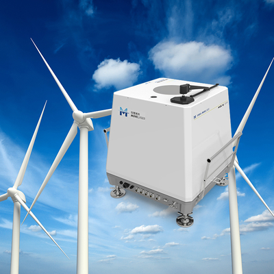 Compacto e leve Lidar de vento offshore 60W Potência para avaliação precisa dos recursos eólicos