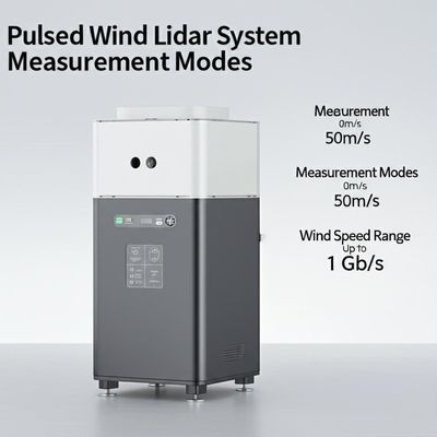Pulsed Wind Lidar System Measurement Modes 0m/s 50m/s Wind Speed Range Up To 1 Gb/s Data Transfer Rate