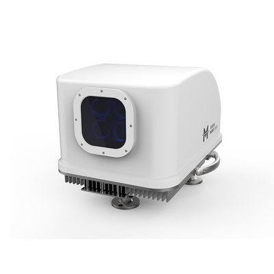 Lidar da velocidade do vento da sobrevivência de Lidars 70m/S do vento de Modbus RTU para turbinas eólicas