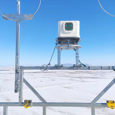 Medida da velocidade do vento do lidar do sistema 300W do lidar do vento do DP de Profibus