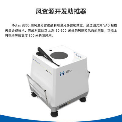 buy Lidar de Vento Doppler Coherente a Laser Pulsado Com 0~75m/s Faixa de Velocidade do Vento 0.1m/s Precisão online manufacture
