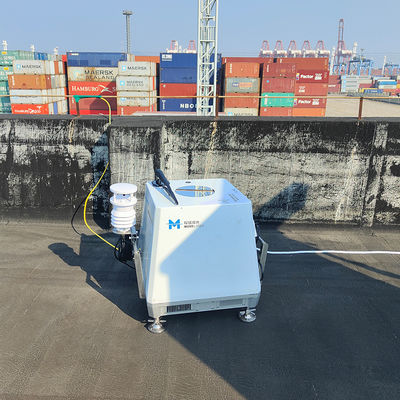 buy Sistema avançado de detecção remota da velocidade do vento baseado em laser para parques eólicos offshore online manufacture