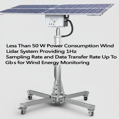 buy Consumo de energia inferior a 50 W Sistema de lidar eólico que fornece taxa de amostragem de 1 Hz e taxa de transferência de dados até 1 Gbs para monitoramento de energia eólica online manufacture