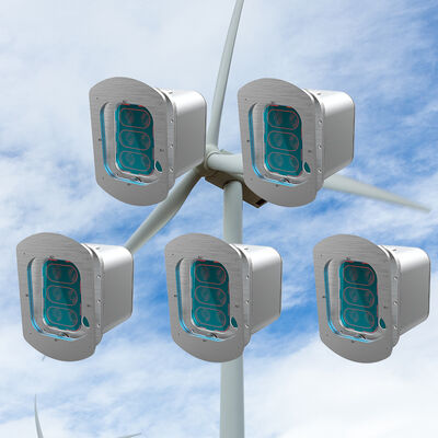 comprar Lidar de medição de vento com método de variação ToF com resistência à luz ambiente de 100Klux e precisão de medição repetida de ± 0,2 m, ideal para monitoramento de vento online manufacture