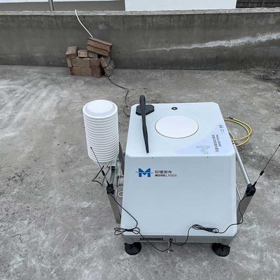 buy Nível de altura 12 do lidar 300m do vento de Lidars Doppler do vento dos Molas B300 online manufacture