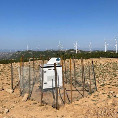 buy Balanço do feixe do lidar Doppler do vento a pouca distância do mar do NTP GPS de Modbus TCP online manufacture