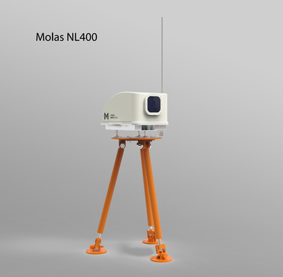 Nacelle de sensoriamento remoto Lidar de vento 4hz 4 feixes 10 Faixas de medição simultânea