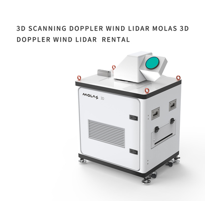 30m 3d que fazem a varredura do arrendamento dos Molas 3d do lidar da velocidade do vento de Doppler