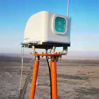 Sistema de medição laser de direção do vento de precisão Lidar do vento com grau ISO C5 anticorrosivo