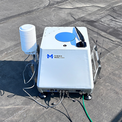 Lidar avançado de vento terrestre com faixa de 0 a 360° de direção do vento
