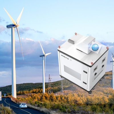 Lidar de vento de longo alcance com distância de aquisição de 15 km e amplo alcance vertical de -10° a 190°