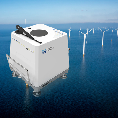 Dispositivo de medição de lidar de vento offshore para empresas de energia