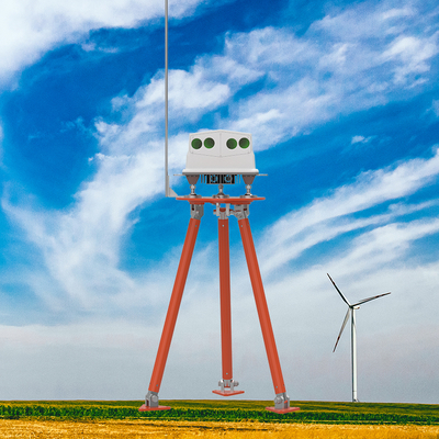 IP66 Turbina eólica de cabeça óptica Lidar NL750 com alcance 50m-750m/NL750 e 10 camadas de medição