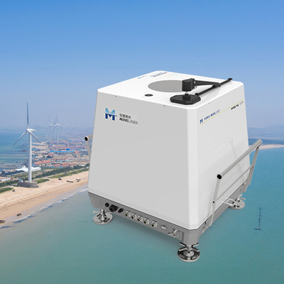 Faixa de Temperatura -40°C-60°C Lidar Eólico Offshore Faixa de Umidade 0% a 100% e Alimentado por 24V±5%DC