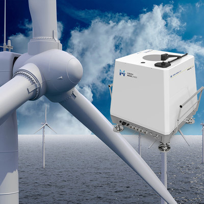 Sistema de Sensoriamento Remoto Lidar de Turbina Eólica de 60W Alimentado por 24V±5%DC para Soluções de Monitoramento de Energia Eólica