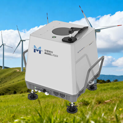 Faixa de umidade 0 a 100% Dispositivo de rastreamento de fluxo atmosférico a laser com potência máxima de 60 W Adequado para detecção de fluxo atmosférico em tempo real