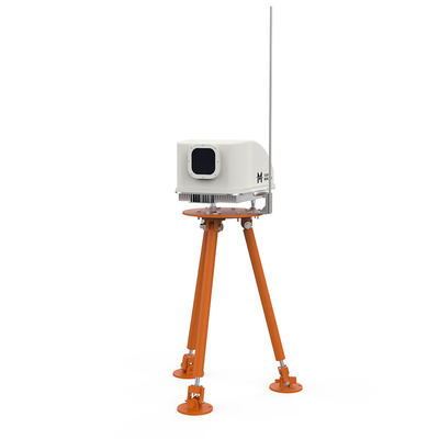 A barquinha medida de 300 seções do sistema 10 do lidar do vento do watt montou o lidar