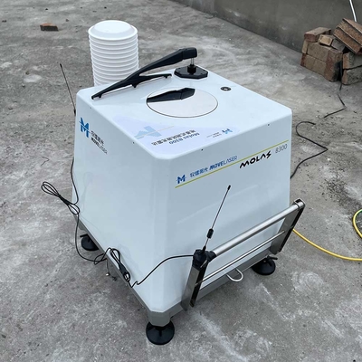 a terra 0~75m/S - baseou o lidar do vento para a medida do vento