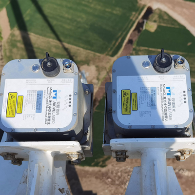 Lidar do vento a pouca distância do mar do mastro 60W da medida do vento de IP65 Modbus RTU