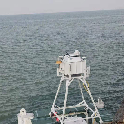 Medidores (a pouca distância do mar) dos Molas B300 os 30-300 enrolam Lidars com uma comunicação da rede