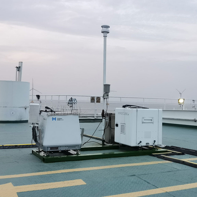 Vento da pressão atmosférica dos ethernet que mede a camada da medida do lidar 12