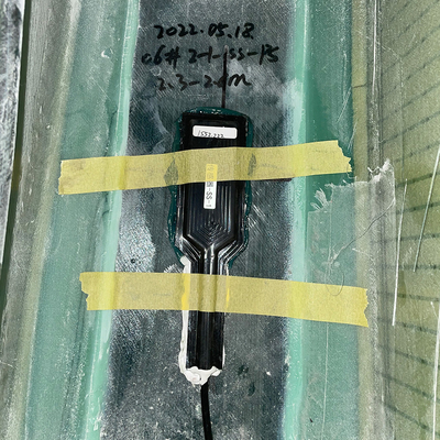 Sensor da raspagem de Bragg da fibra do mastro da anemometria da velocidade do vento de MOVELASER