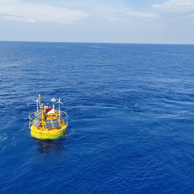 Altura de onda 14m do sistema do lidar de Marine Grade Epoxy Coating Floating